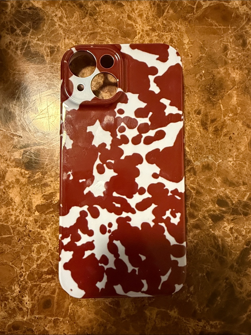 Princess Polly Cowprint iPhone 15 Case